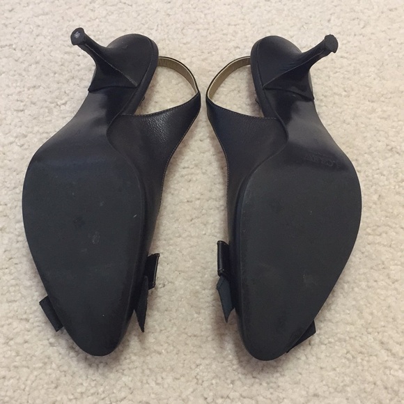 👠 J.Crew bow slingback kitten heels - Picture 3 of 6